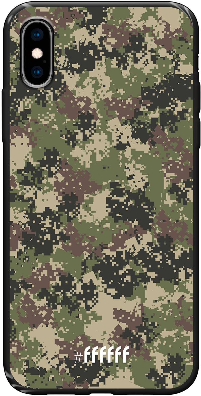 Digital Camouflage iPhone X