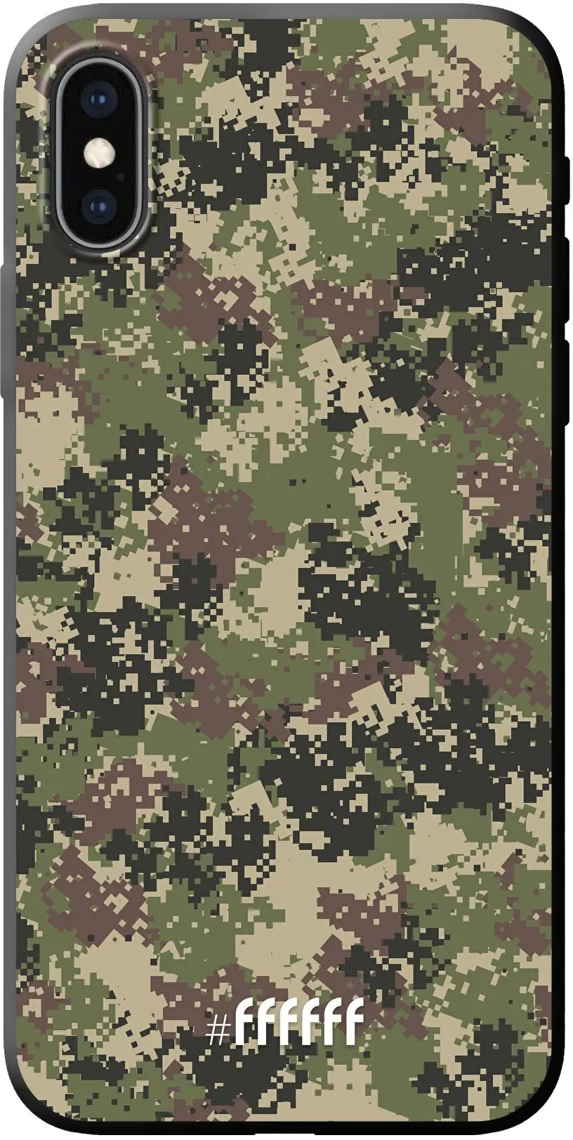 Digital Camouflage iPhone X