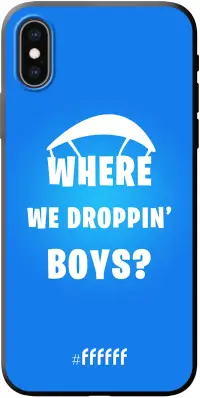 Battle Royale - Where We Droppin' Boys iPhone X