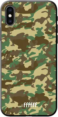 Jungle Camouflage iPhone X