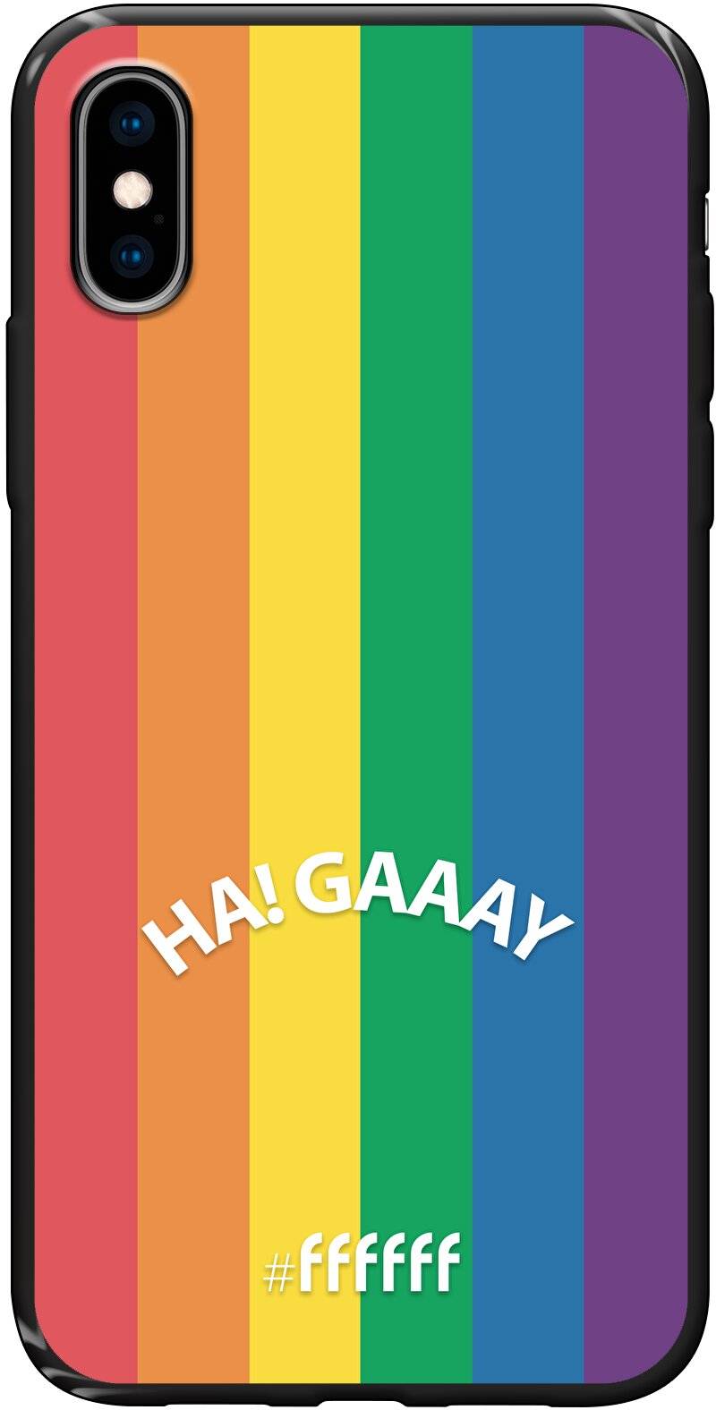 #LGBT - Ha! Gaaay iPhone X