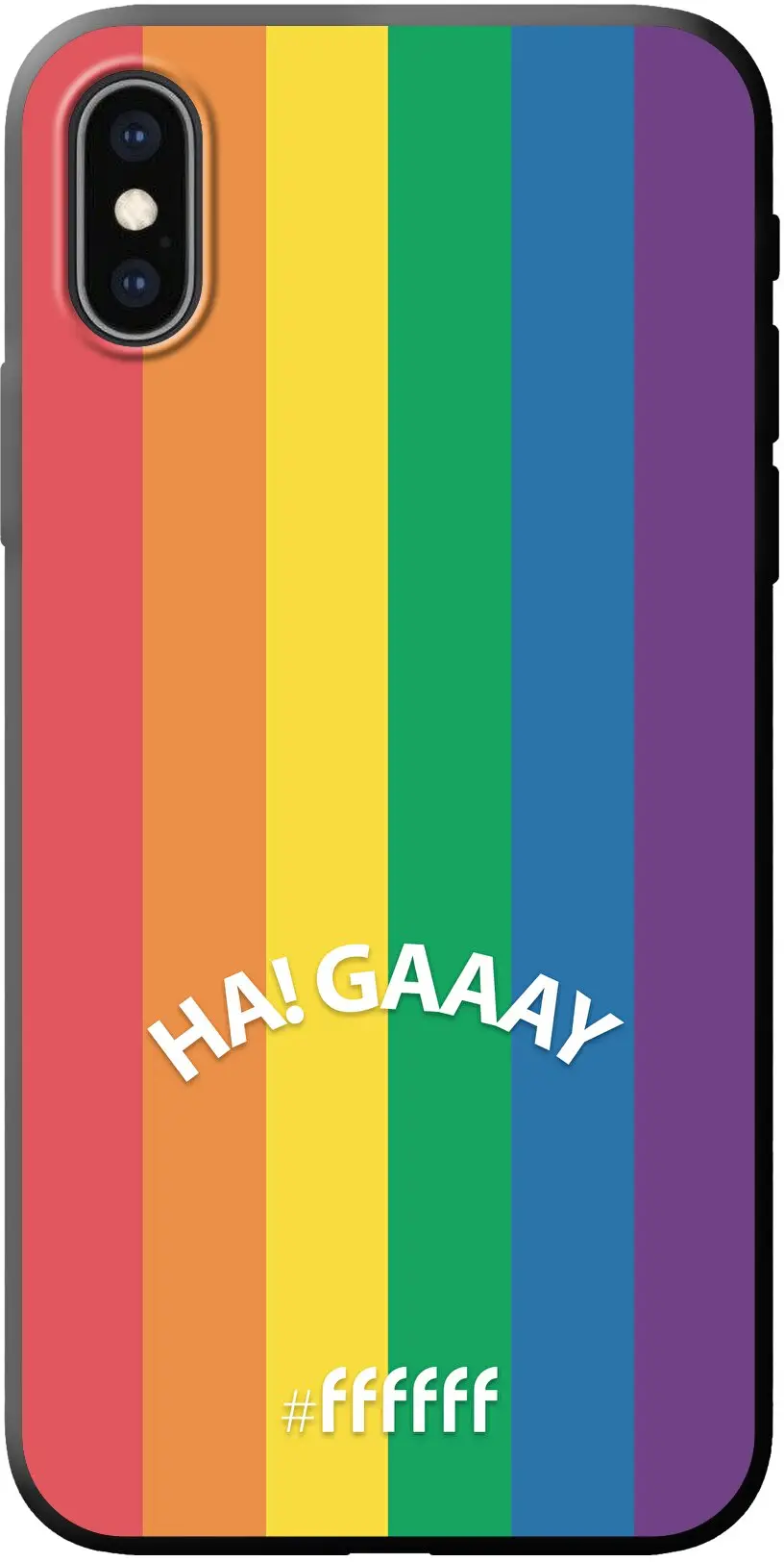 #LGBT - Ha! Gaaay iPhone X