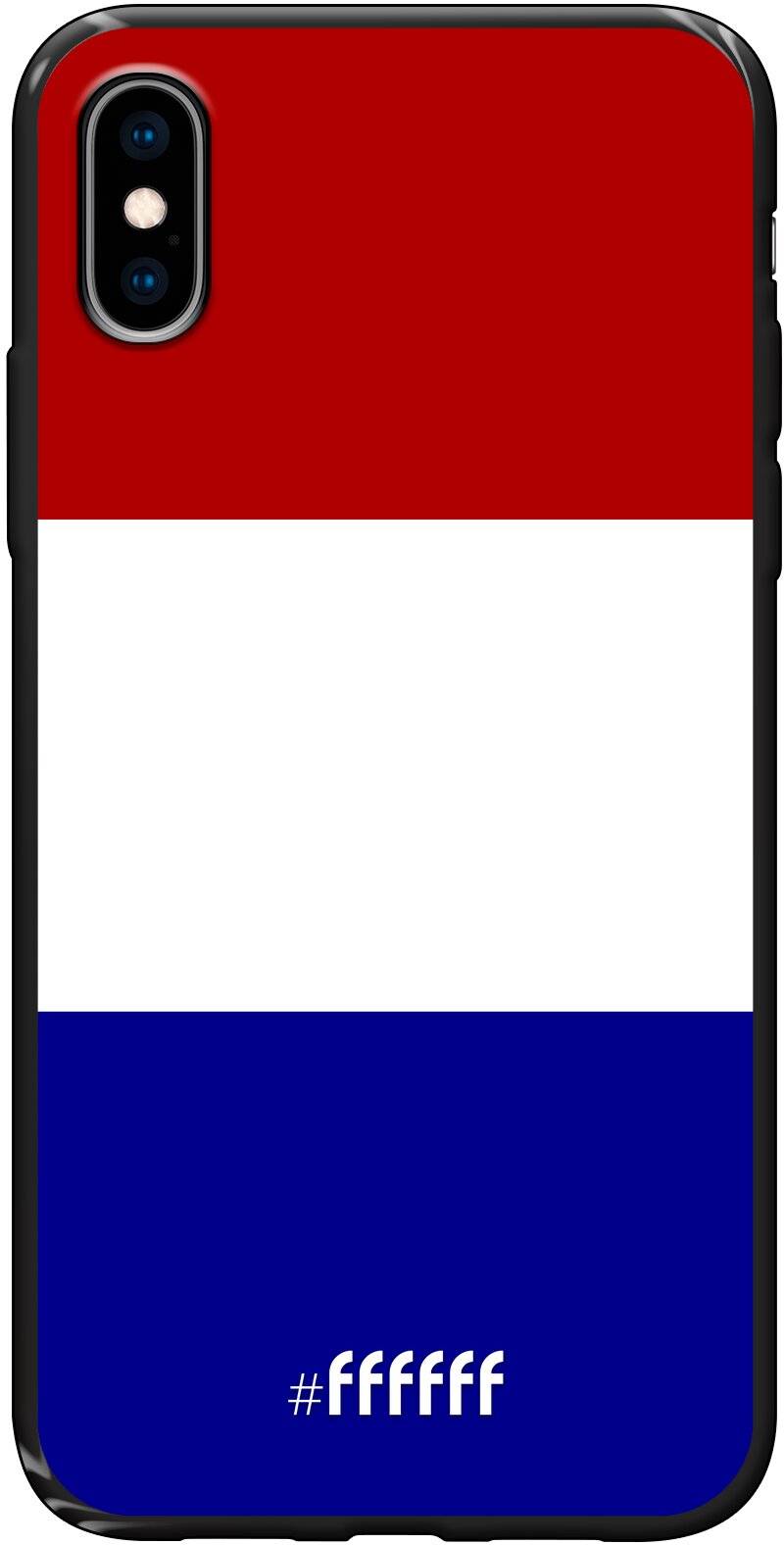 Nederlandse vlag iPhone X
