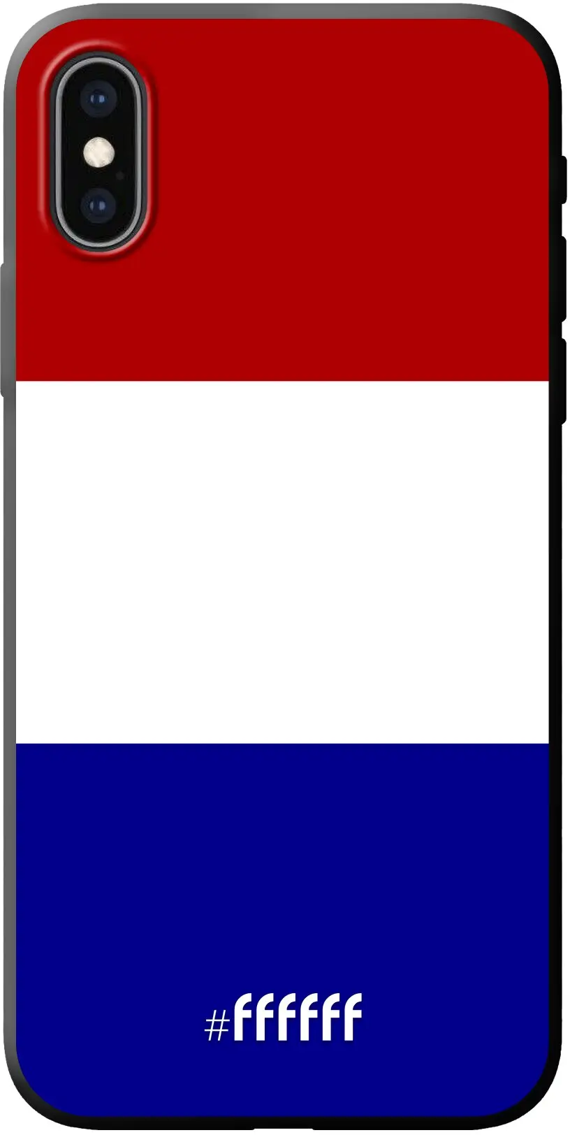 Nederlandse vlag iPhone X