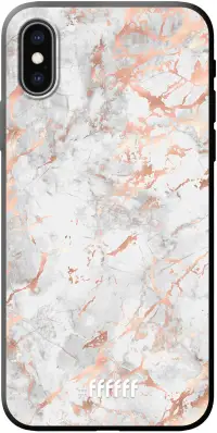 Peachy Marble iPhone X