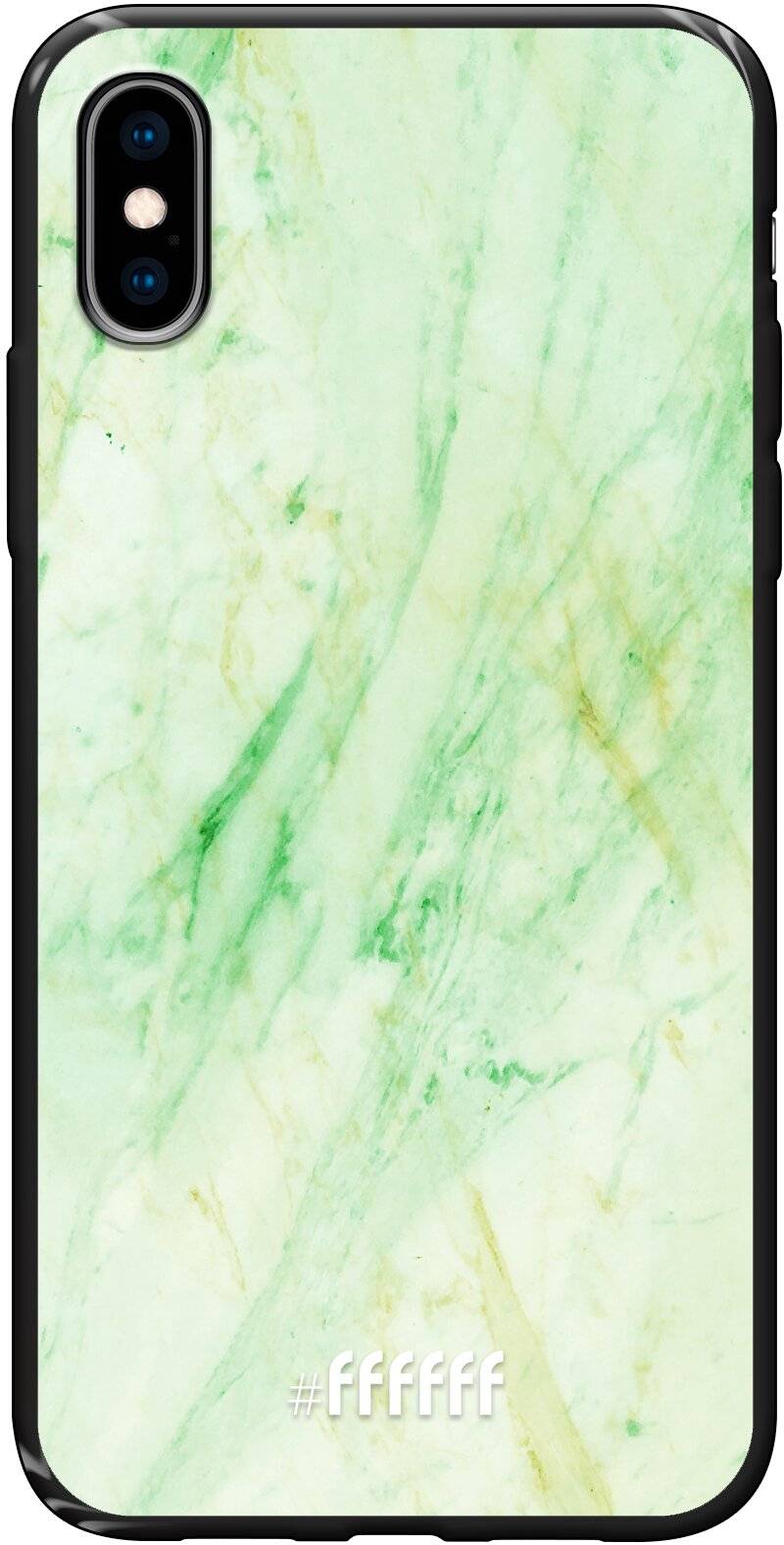 Pistachio Marble iPhone X