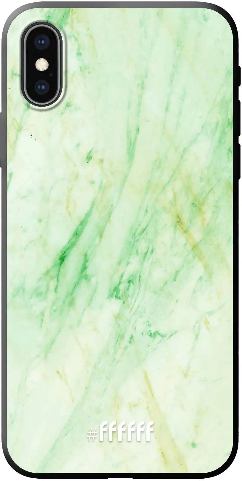 Pistachio Marble iPhone X