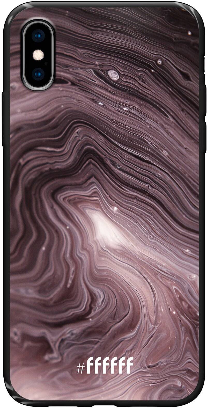 Purple Marble iPhone X