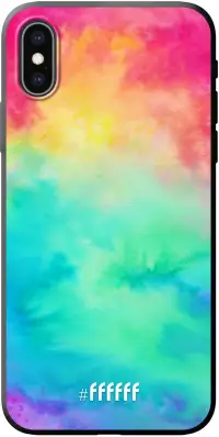 Rainbow Tie Dye iPhone X