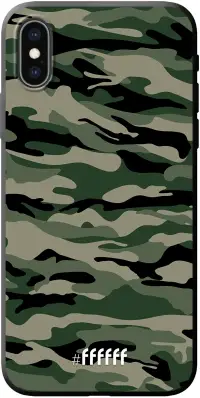 Woodland Camouflage iPhone X