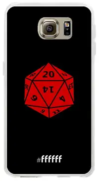 D20 - Black Galaxy S6