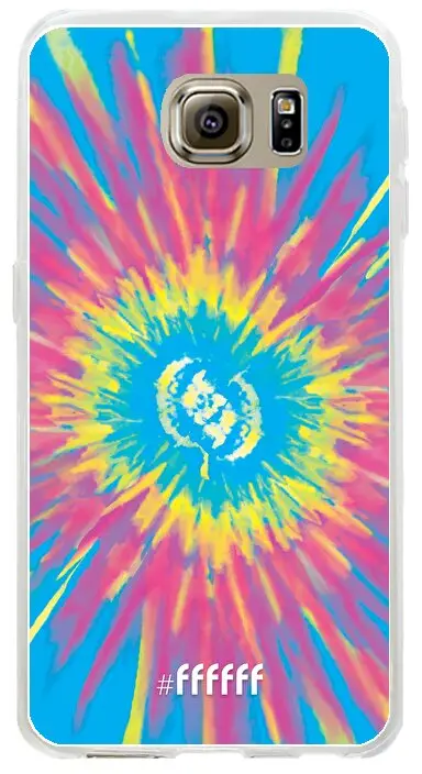 Flower Tie Dye Galaxy S6