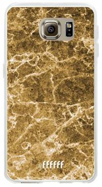 Gold Marble Galaxy S6