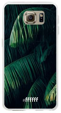 Palm Leaves Dark Galaxy S6