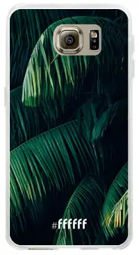 Palm Leaves Dark Galaxy S6