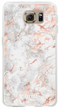 Peachy Marble Galaxy S6