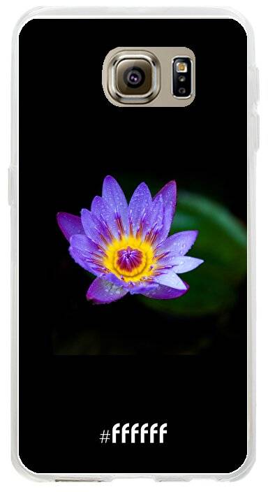 Purple Flower in the Dark Galaxy S6