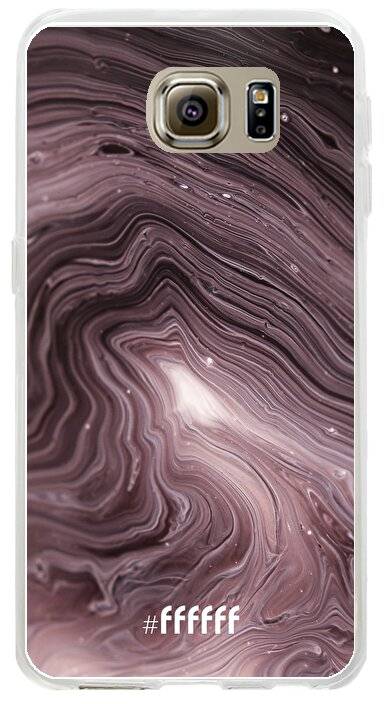 Purple Marble Galaxy S6