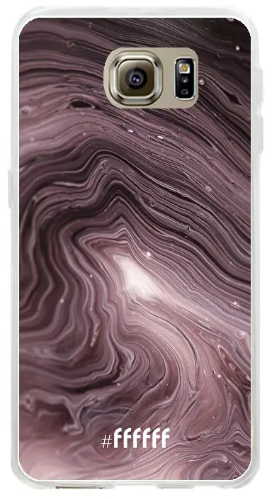 Purple Marble Galaxy S6