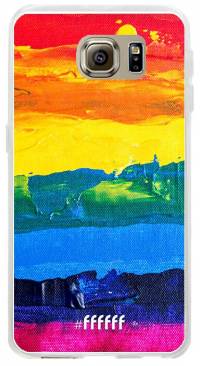 Rainbow Canvas Galaxy S6