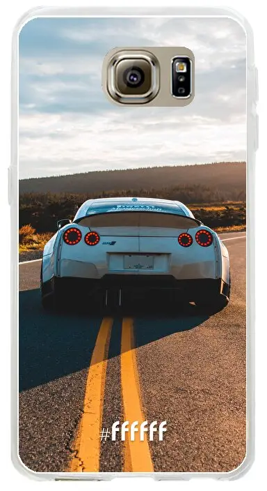 Silver Sports Car Galaxy S6