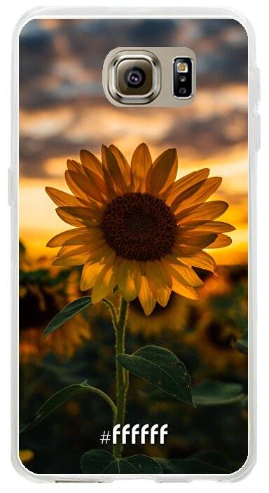 Sunset Sunflower Galaxy S6