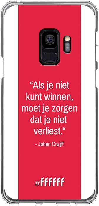 AFC Ajax Quote Johan Cruijff Galaxy S9