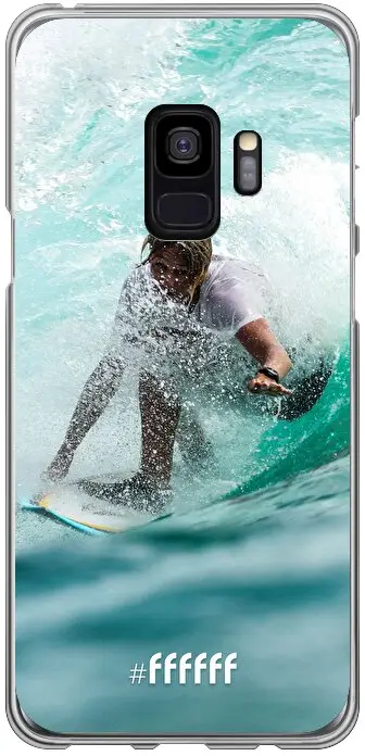 Boy Surfing Galaxy S9