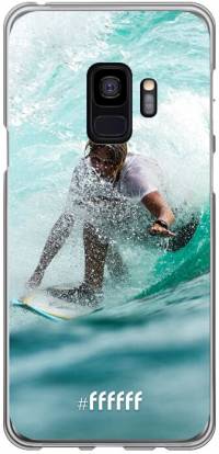Boy Surfing Galaxy S9
