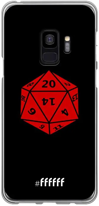 D20 - Black Galaxy S9