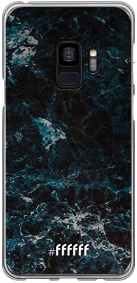 Dark Blue Marble Galaxy S9