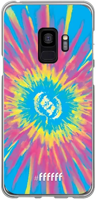 Flower Tie Dye Galaxy S9