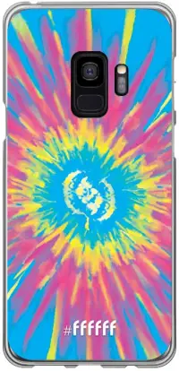 Flower Tie Dye Galaxy S9