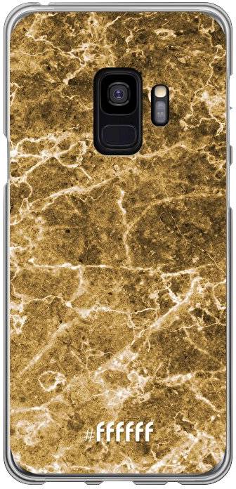 Gold Marble Galaxy S9