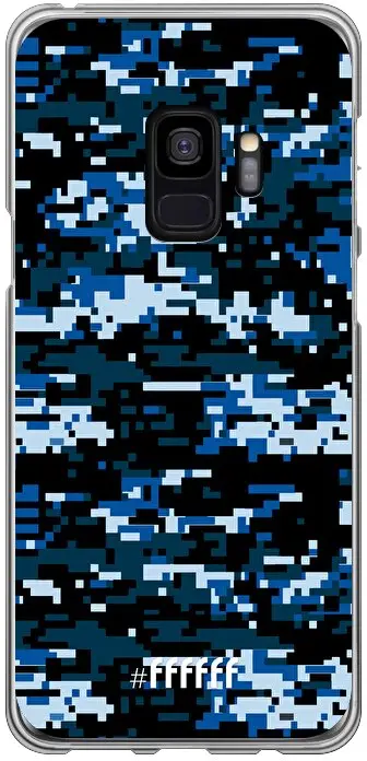 Navy Camouflage Galaxy S9