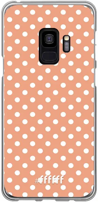 Peachy Dots Galaxy S9