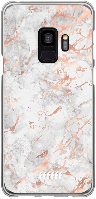 Peachy Marble Galaxy S9