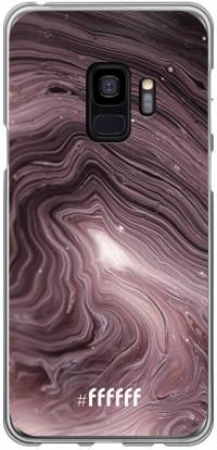 Purple Marble Galaxy S9