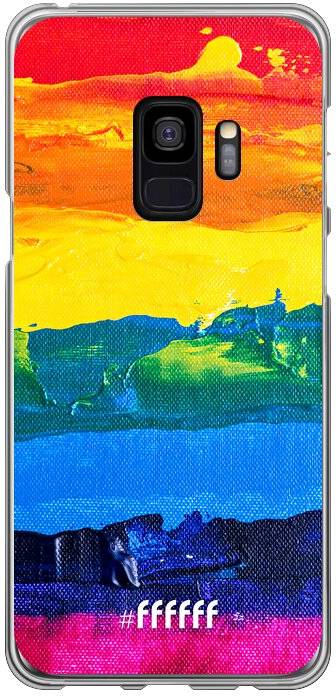 Rainbow Canvas Galaxy S9