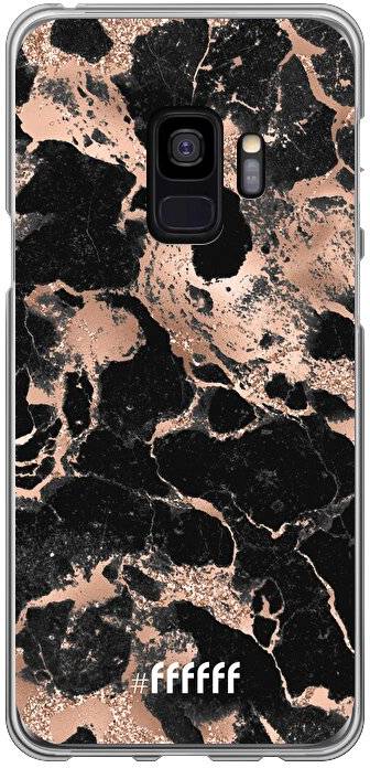 Rose Gold Marble Galaxy S9
