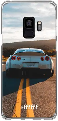 Silver Sports Car Galaxy S9