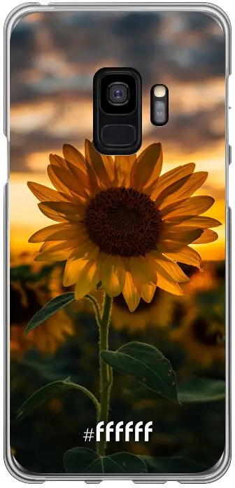 Sunset Sunflower Galaxy S9