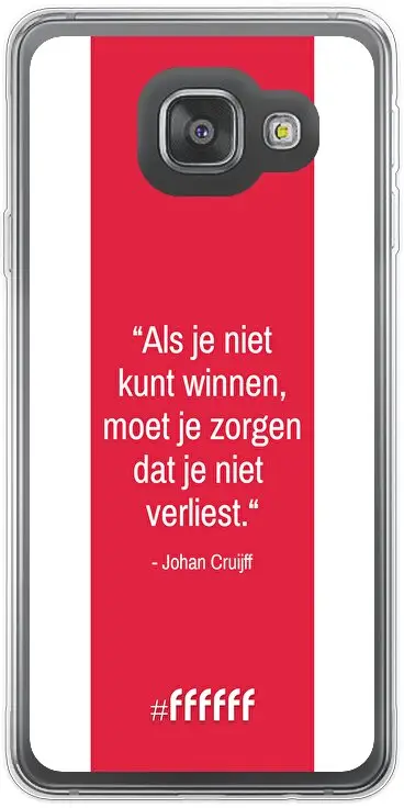 AFC Ajax Quote Johan Cruijff Galaxy A3 (2016)