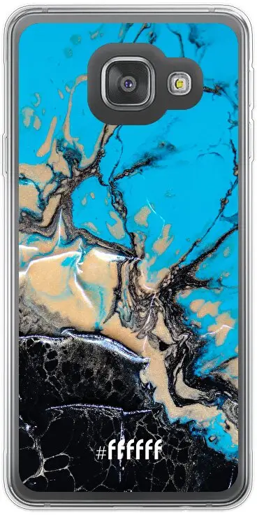 Blue meets Dark Marble Galaxy A3 (2016)