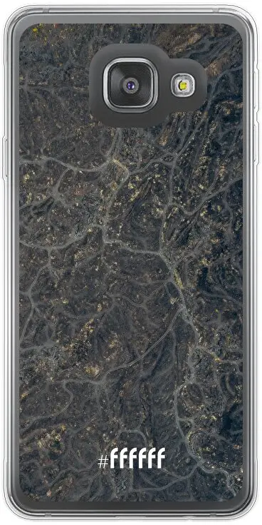 Golden Glitter Marble Galaxy A3 (2016)