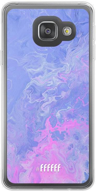 Purple and Pink Water Galaxy A3 (2016)