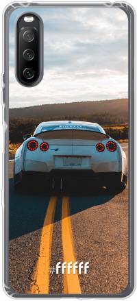 Silver Sports Car Xperia 10 III