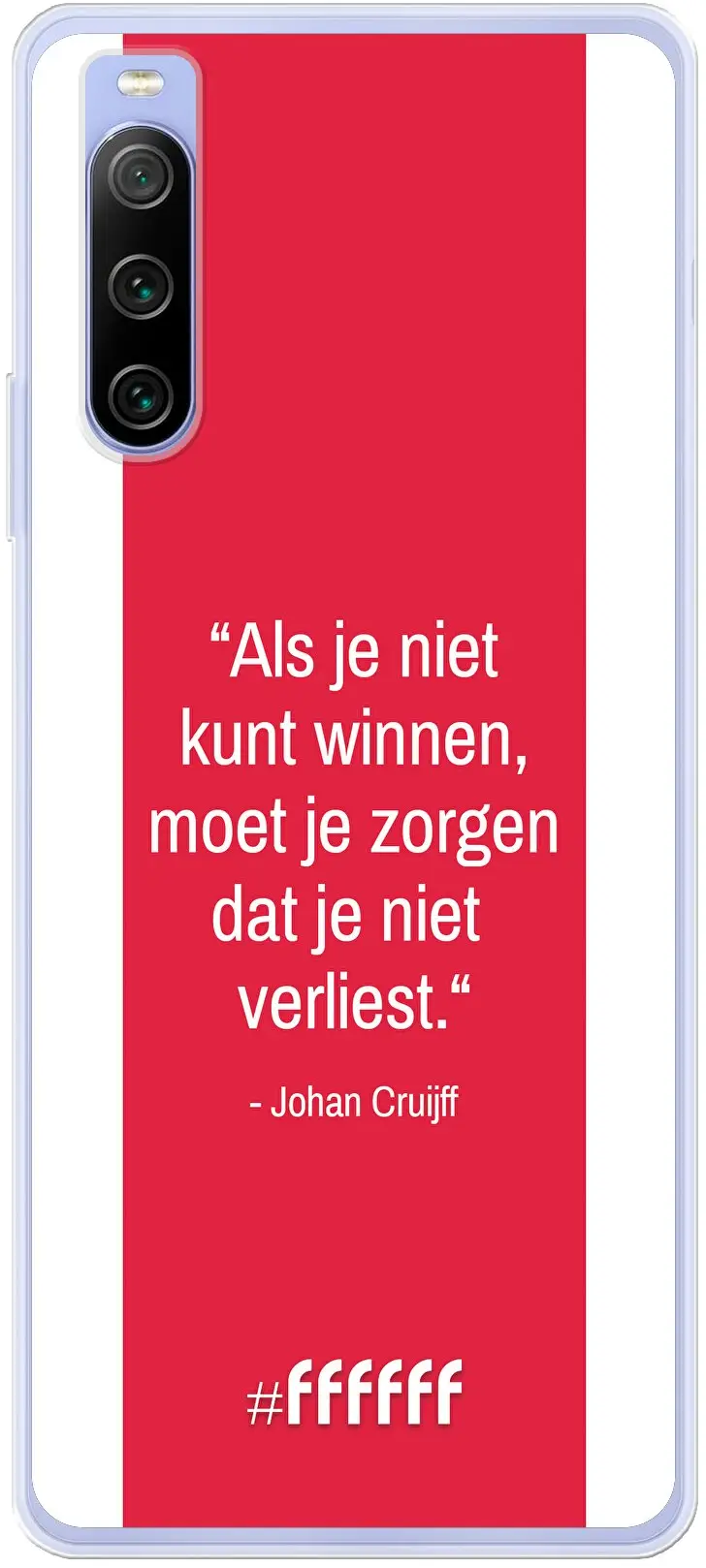 AFC Ajax Quote Johan Cruijff Xperia 10 IV