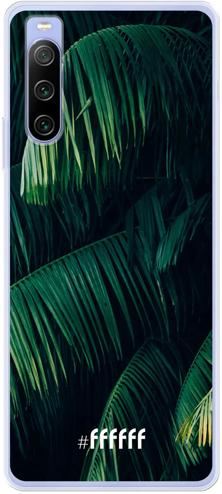 Palm Leaves Dark Xperia 10 IV