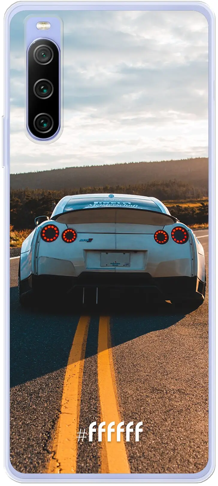 Silver Sports Car Xperia 10 IV